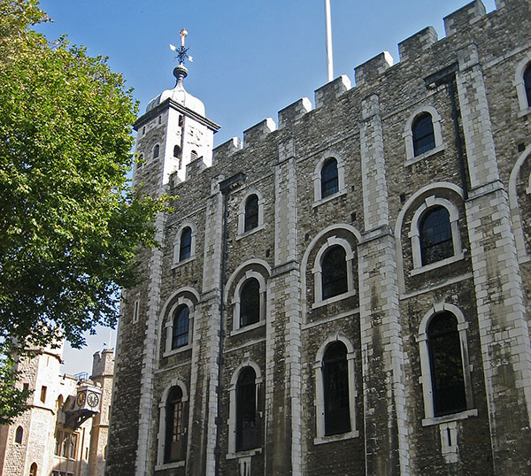 Windows in the Tower of London