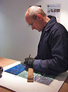 Bob Tucker at work